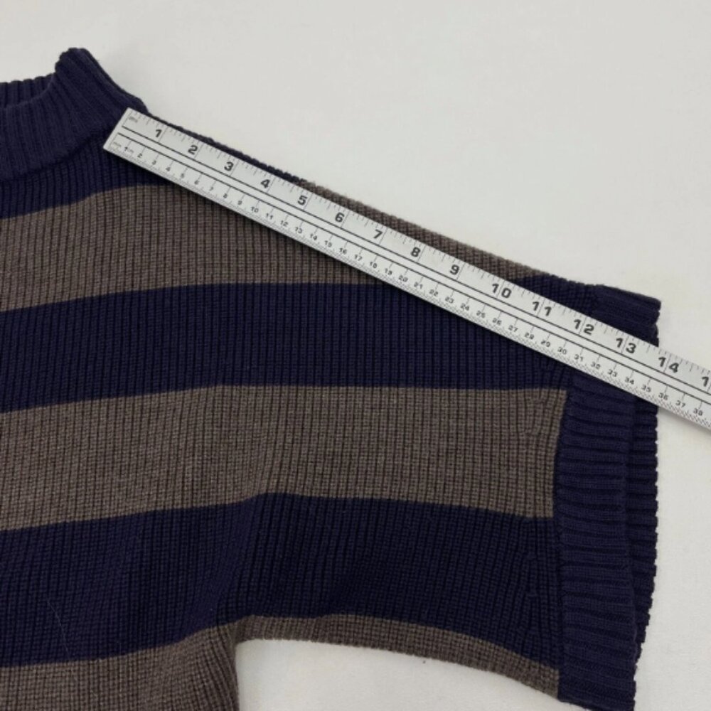 Tory Burch Striped 100% Wool Sweater - Picture 9 of 12